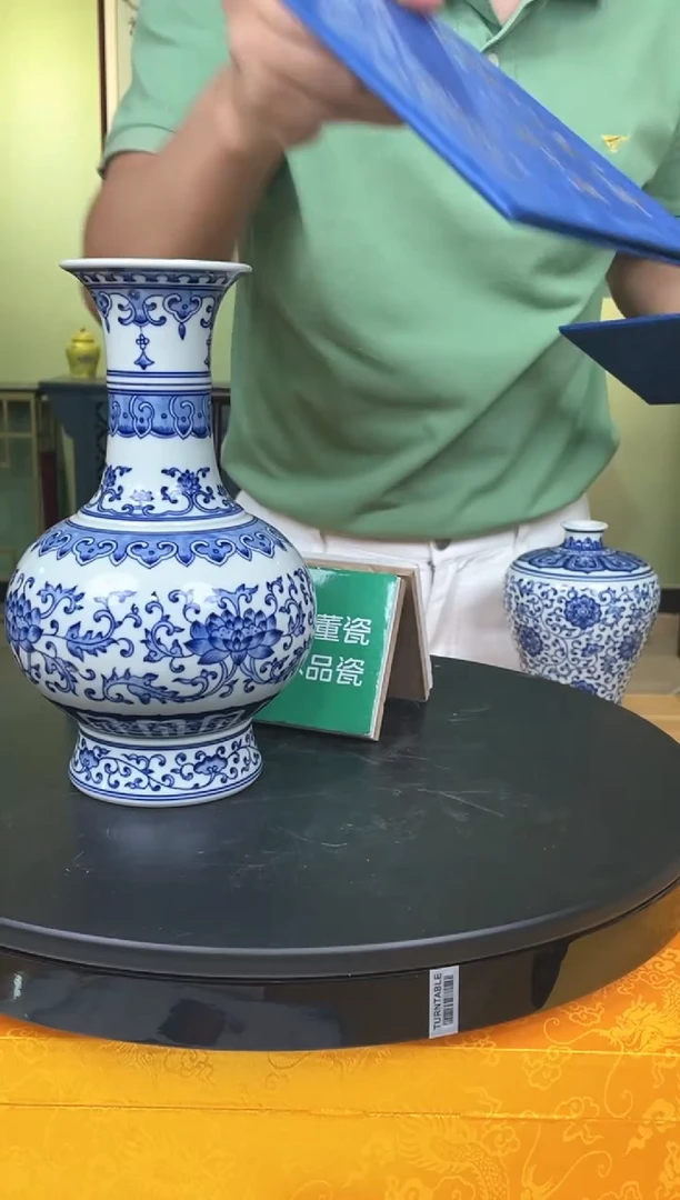 摆件国检鉴证中心-陶瓷-手绘-赏瓶