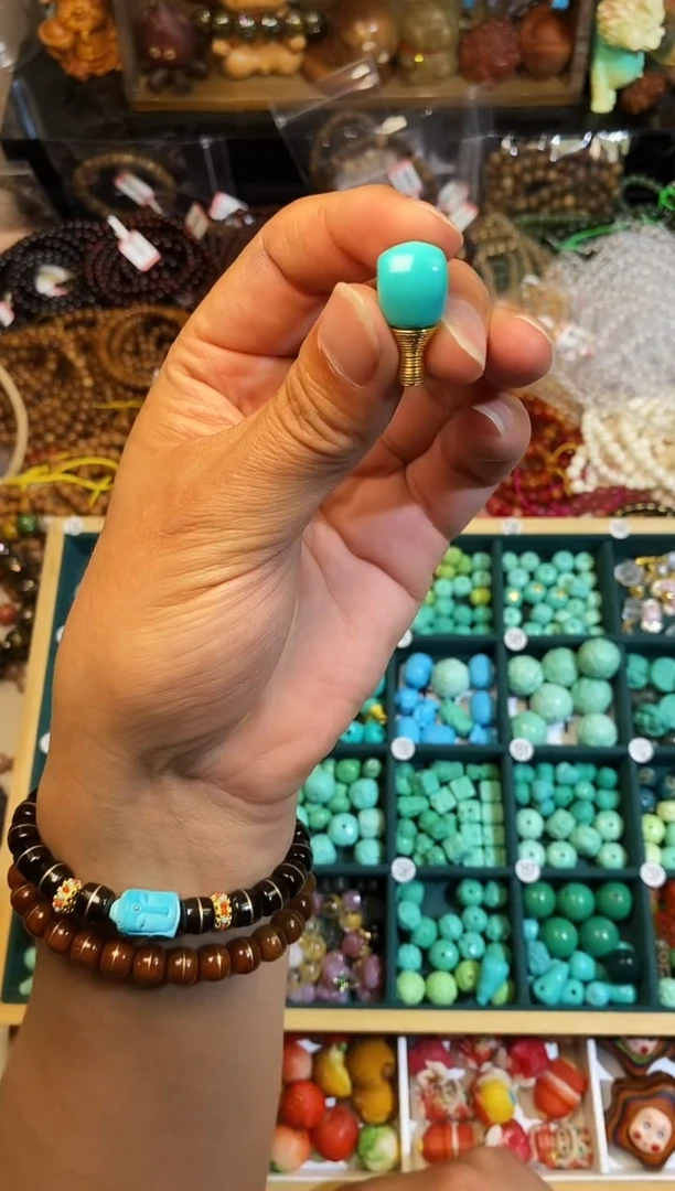 非洲檀香手串/手链菱镁三通发1