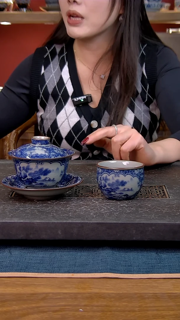 简装家用款2件套 老陶泥开片纹陶瓷茶具