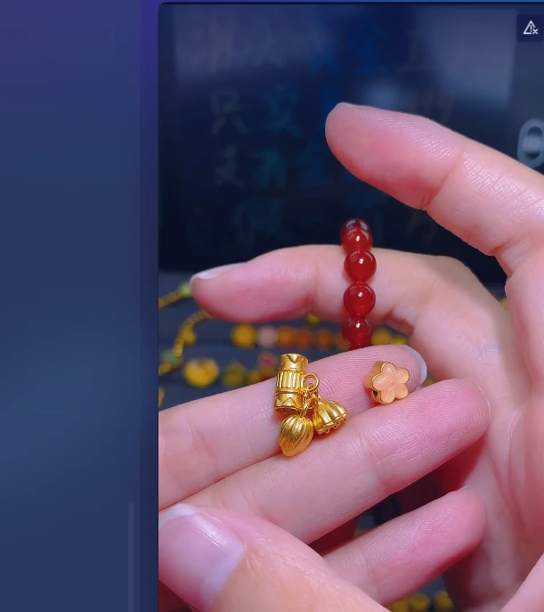 足金999桃花+两世欢/ 多样性发