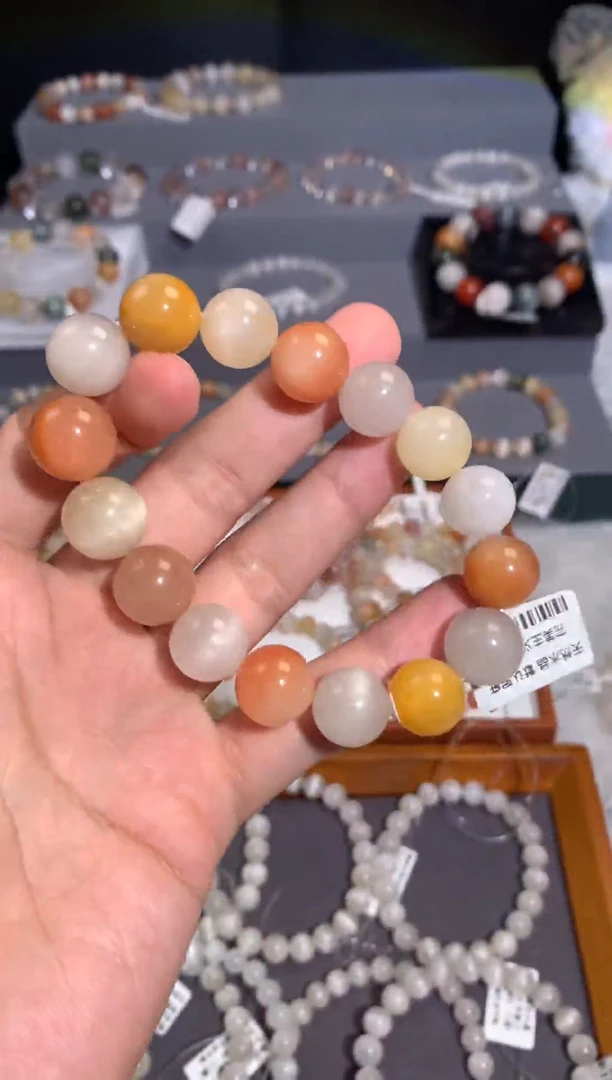 未镶嵌手链水晶12号链接-13咪+