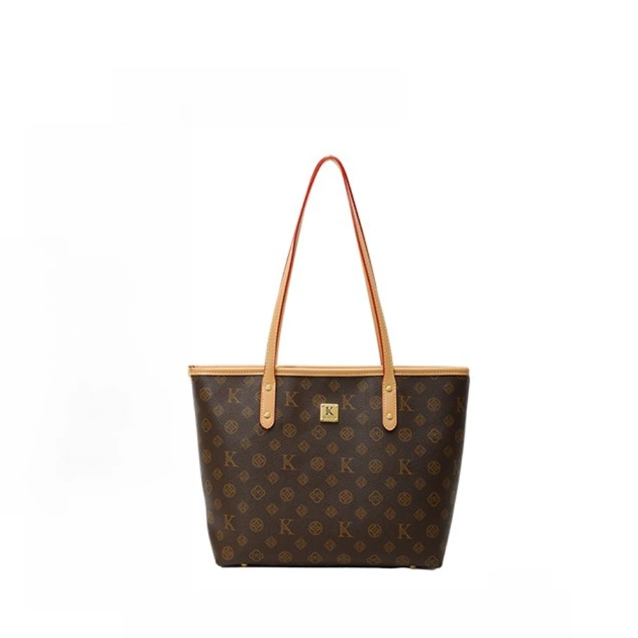 4610 字母配杏 （长30厘米高26厘米）时尚百搭包包（无礼盒）