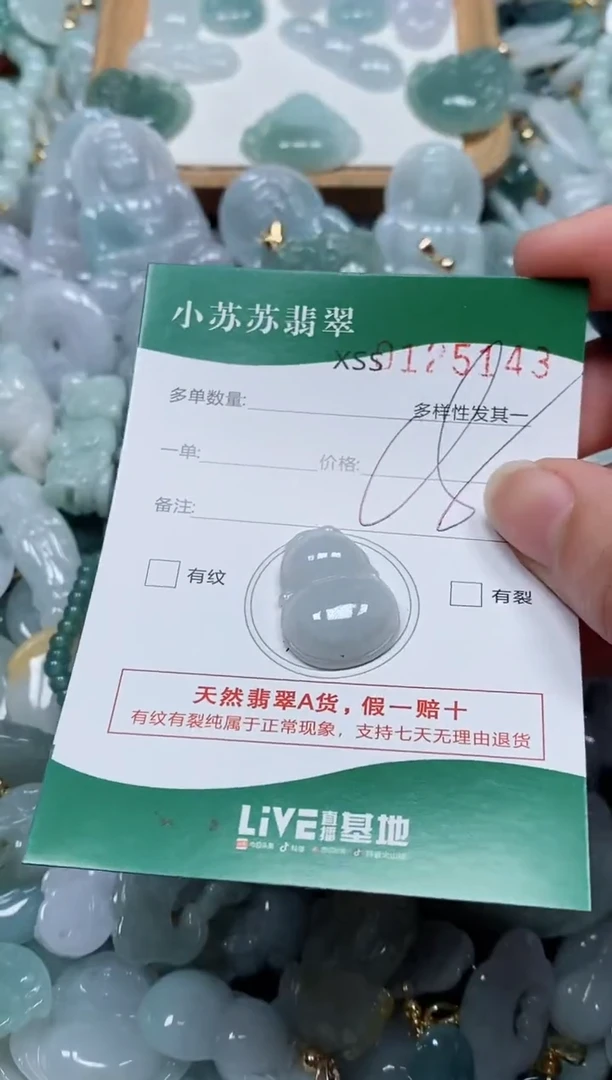 【闪购商品】翡翠颈饰未镶嵌闪购商品0125143