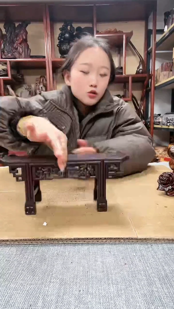 【闪购商品】贡木 红木底座工艺品收藏