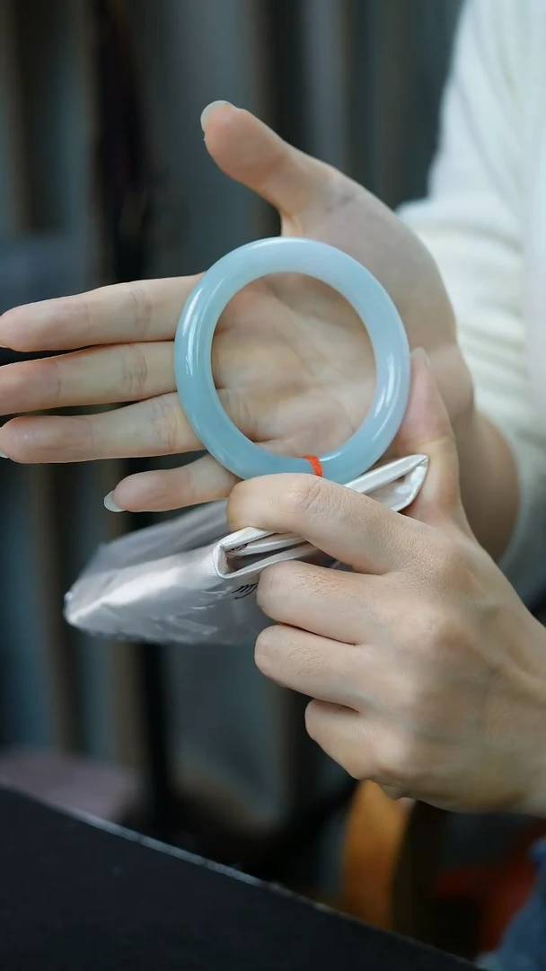 未镶嵌手镯翡翠17号-55.3圆条MY/2