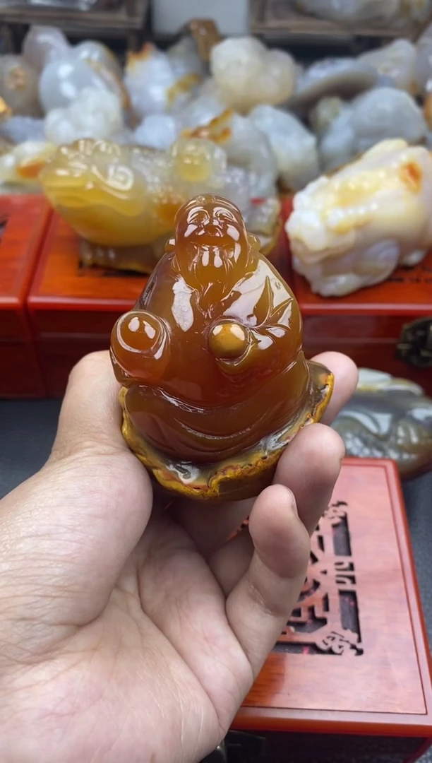 玛瑙/玉髓手把未镶嵌用****300