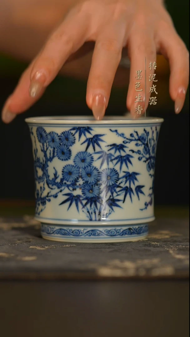 瓷片云林匠造