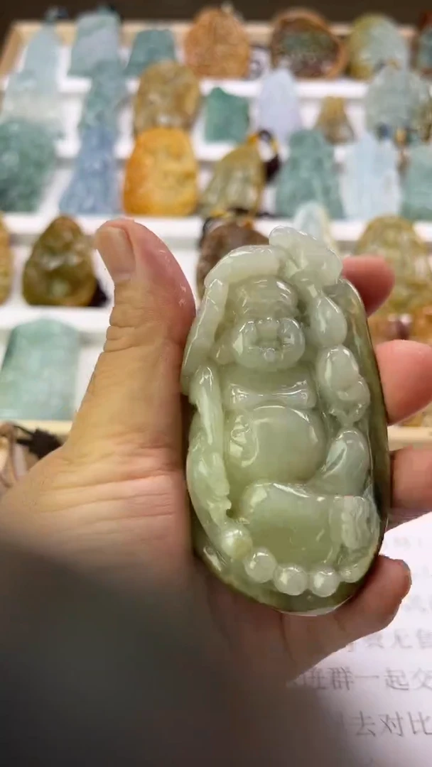 翡翠未镶嵌颈饰天然翡翠