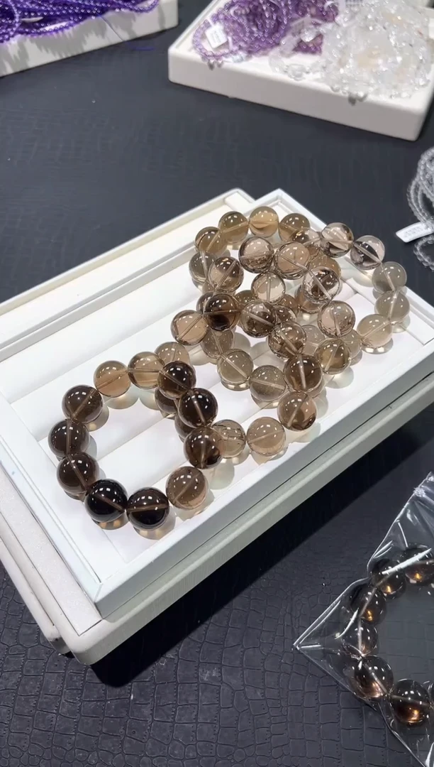 水晶手链未镶嵌34v多样性发其一【1条】默认微瑕18mm