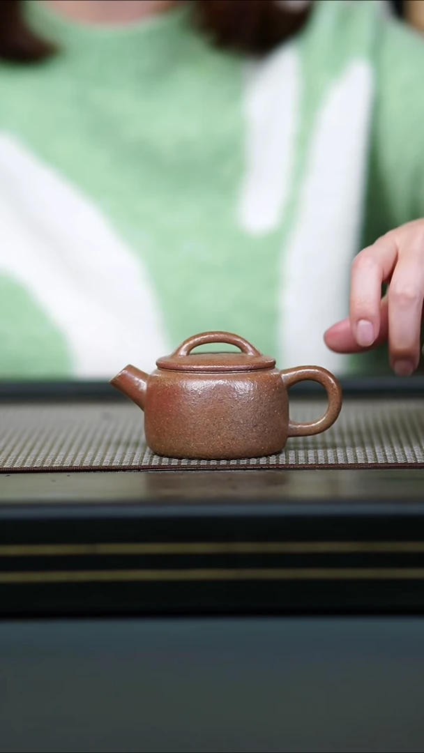 茶壶紫砂半手黄金段柴烧一号汉瓦150cc