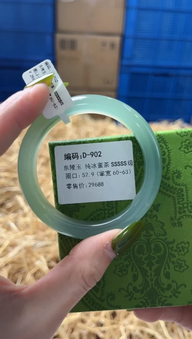 未镶嵌手镯石英质玉D902