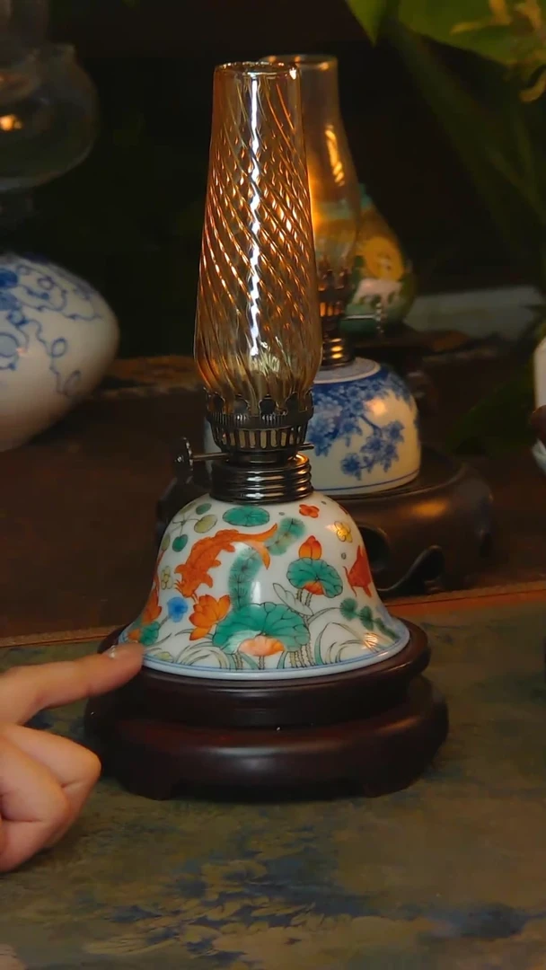 【闪购商品】景德镇陶瓷灯摆件