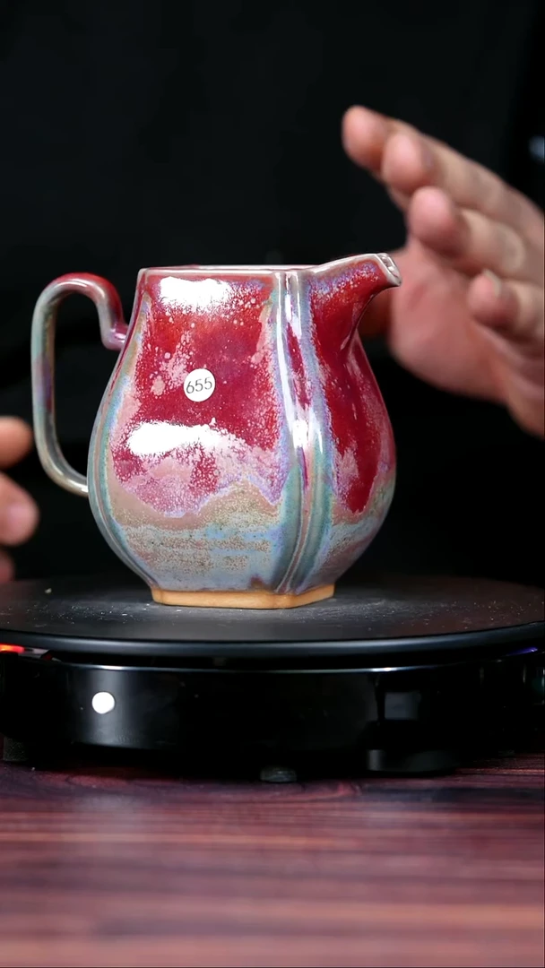 其他钧瓷655#李朝斐一级品原矿钧瓷公道杯