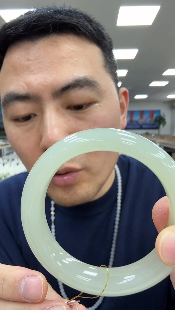 未镶嵌手镯和田玉57.5  027