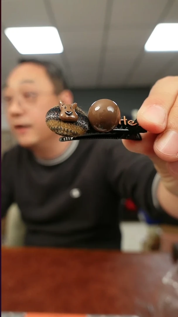 非金属布艺港风侧夹