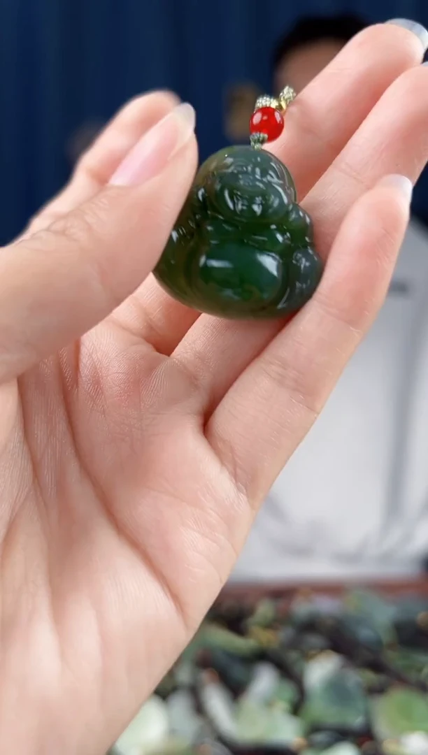 未镶嵌和田玉挂件拍一发一