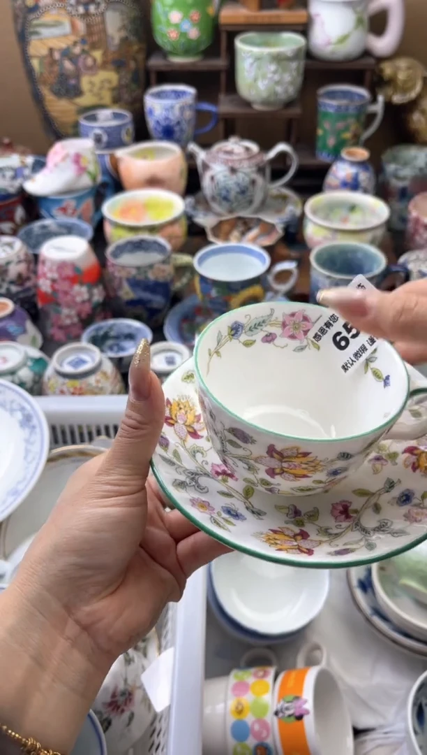 瓷片大*653号六六工艺品瓷器微瑕放漏