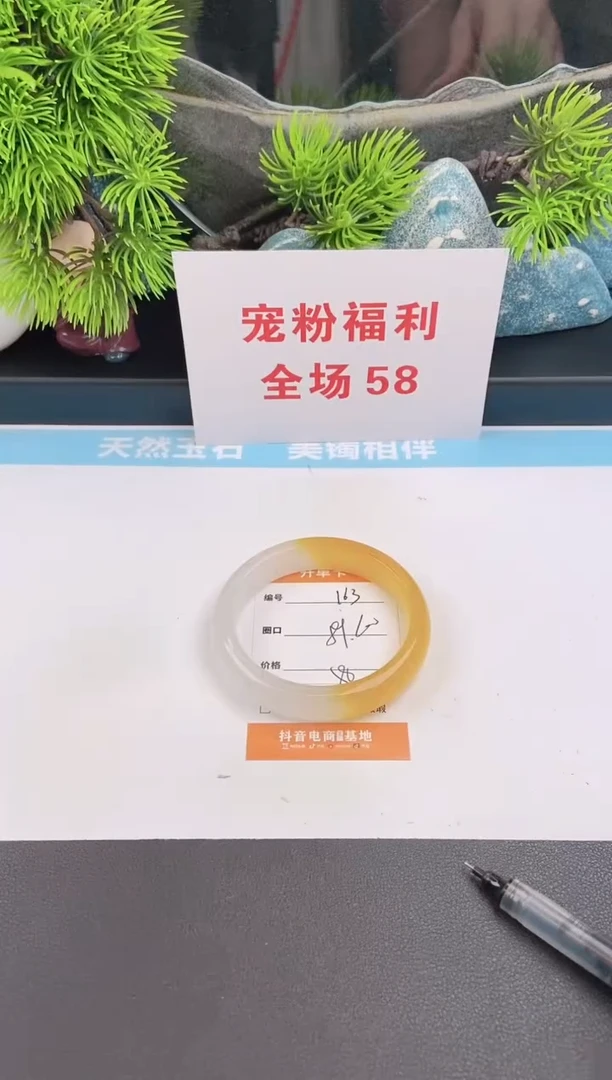 未镶嵌手镯石英质玉163