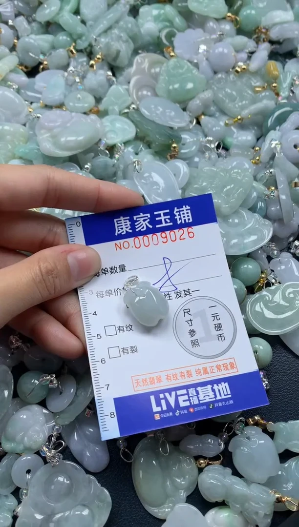 颈饰未镶嵌翡翠9026