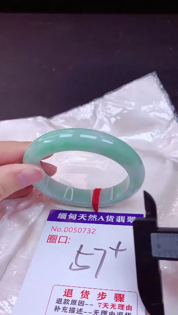 未镶嵌手镯翡翠57（7天无理由退换 ）