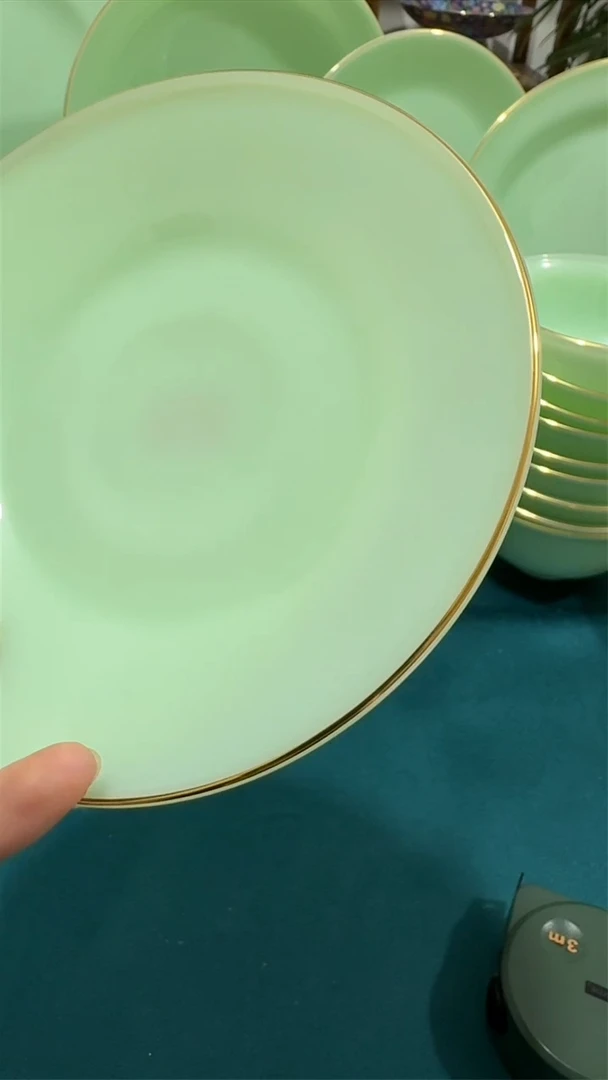 ·6英寸骨碟10个玉瓷   【贝美】