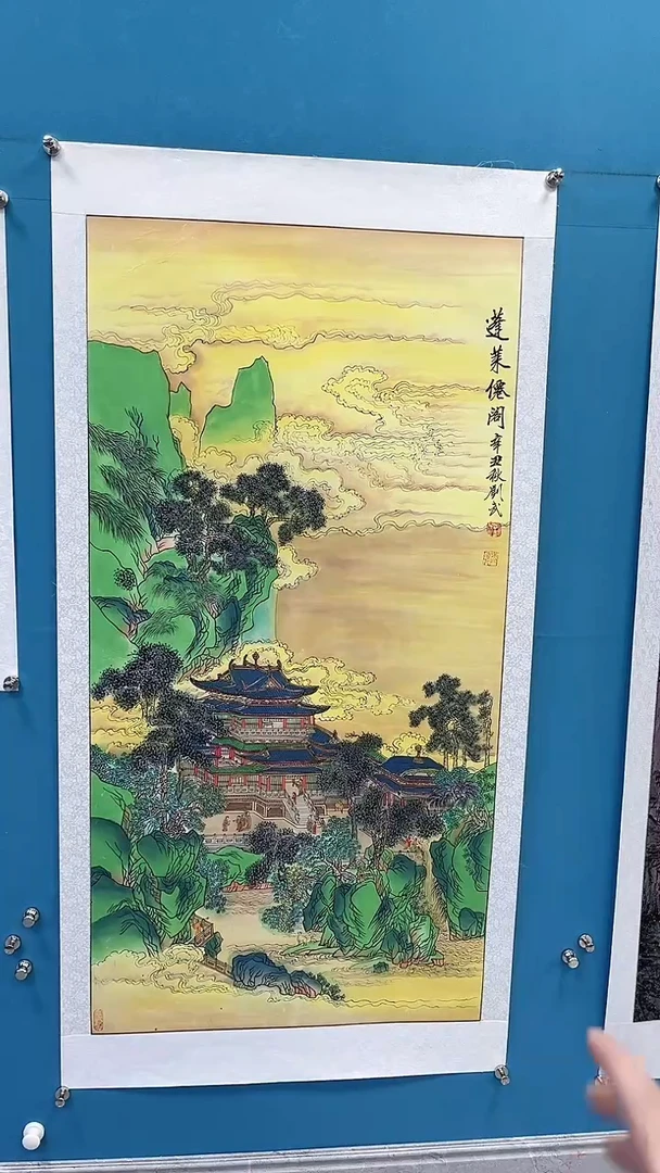 国画闪电购刘武绘画34
