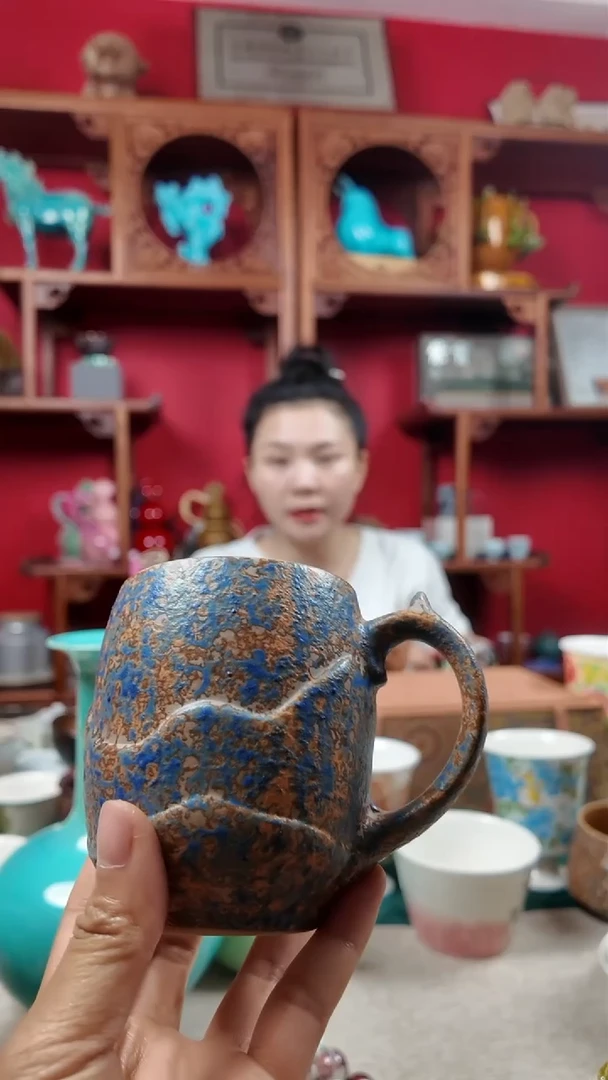 武当窑带把水杯   一件 多样性发货