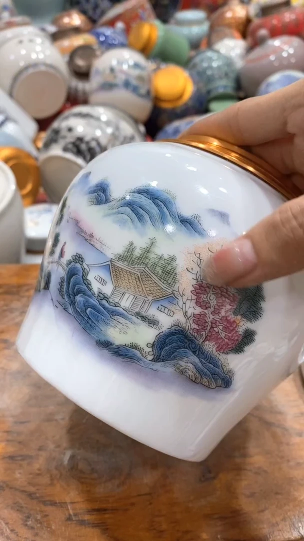 摆件茶叶罐 密封罐储存罐