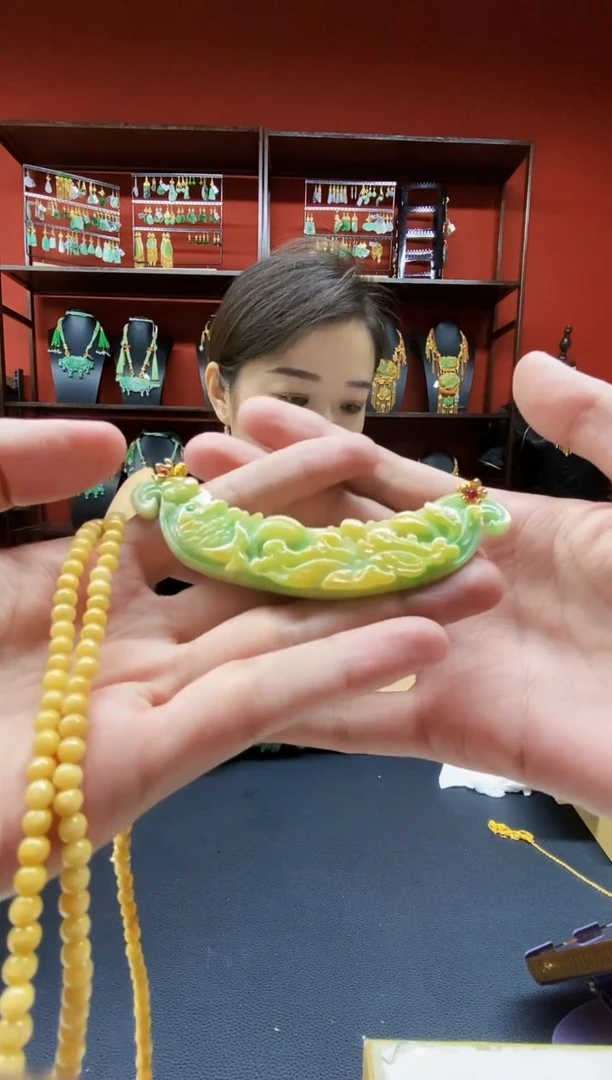 颈饰未镶嵌翡翠翡翠吊坠