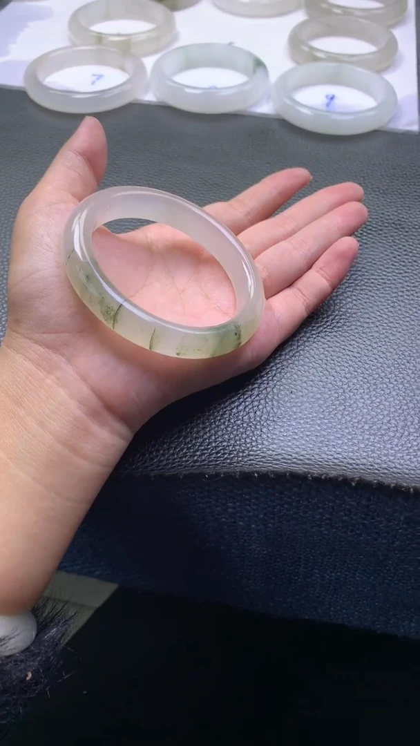 未镶嵌手镯石英质玉月*月亮