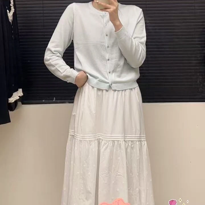 休闲针织半裙价格通用链接