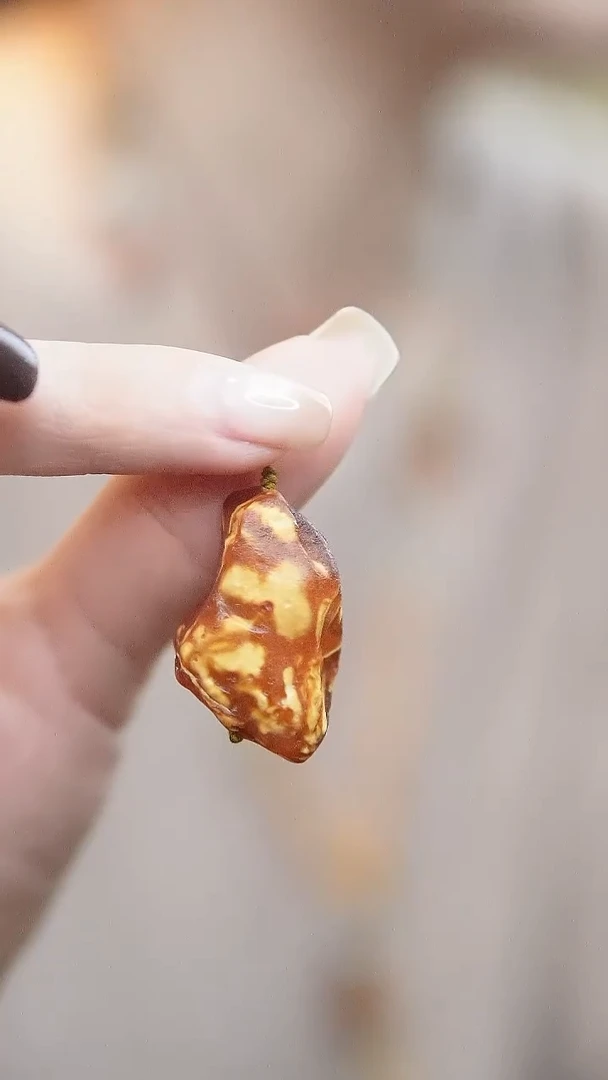 裸石琥珀未镶嵌*天然蜜蜡裸石*单颗
