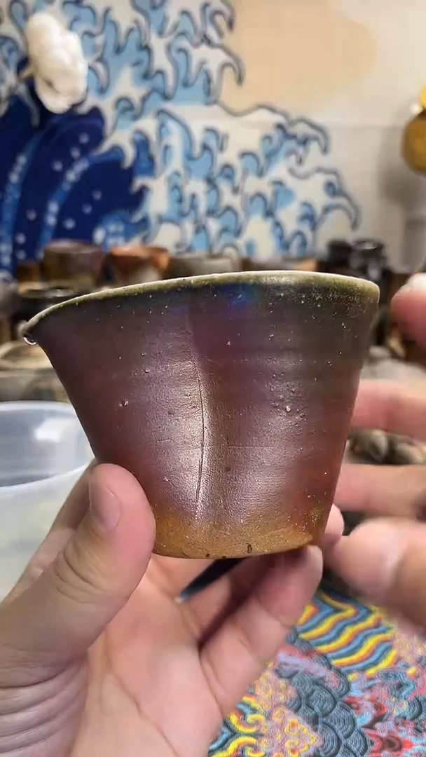 公道杯日式备前烧茶具茶周边