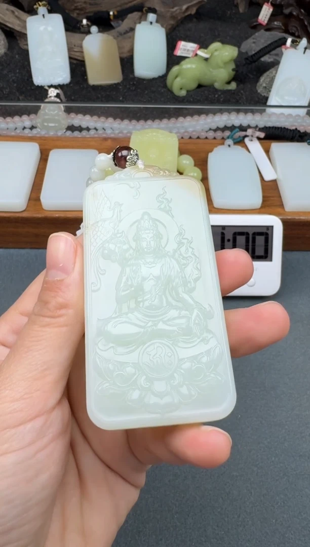 颈饰未镶嵌和田玉2