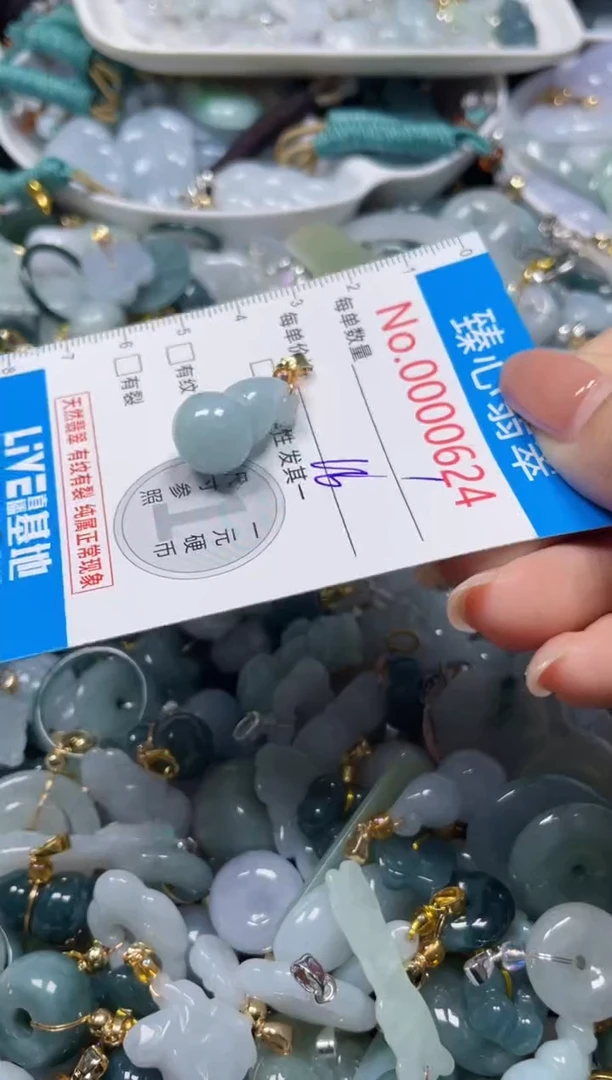 颈饰未镶嵌翡翠624