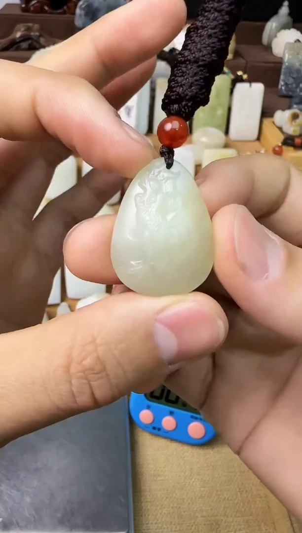 【闪购商品】和田玉颈饰未镶嵌鸡