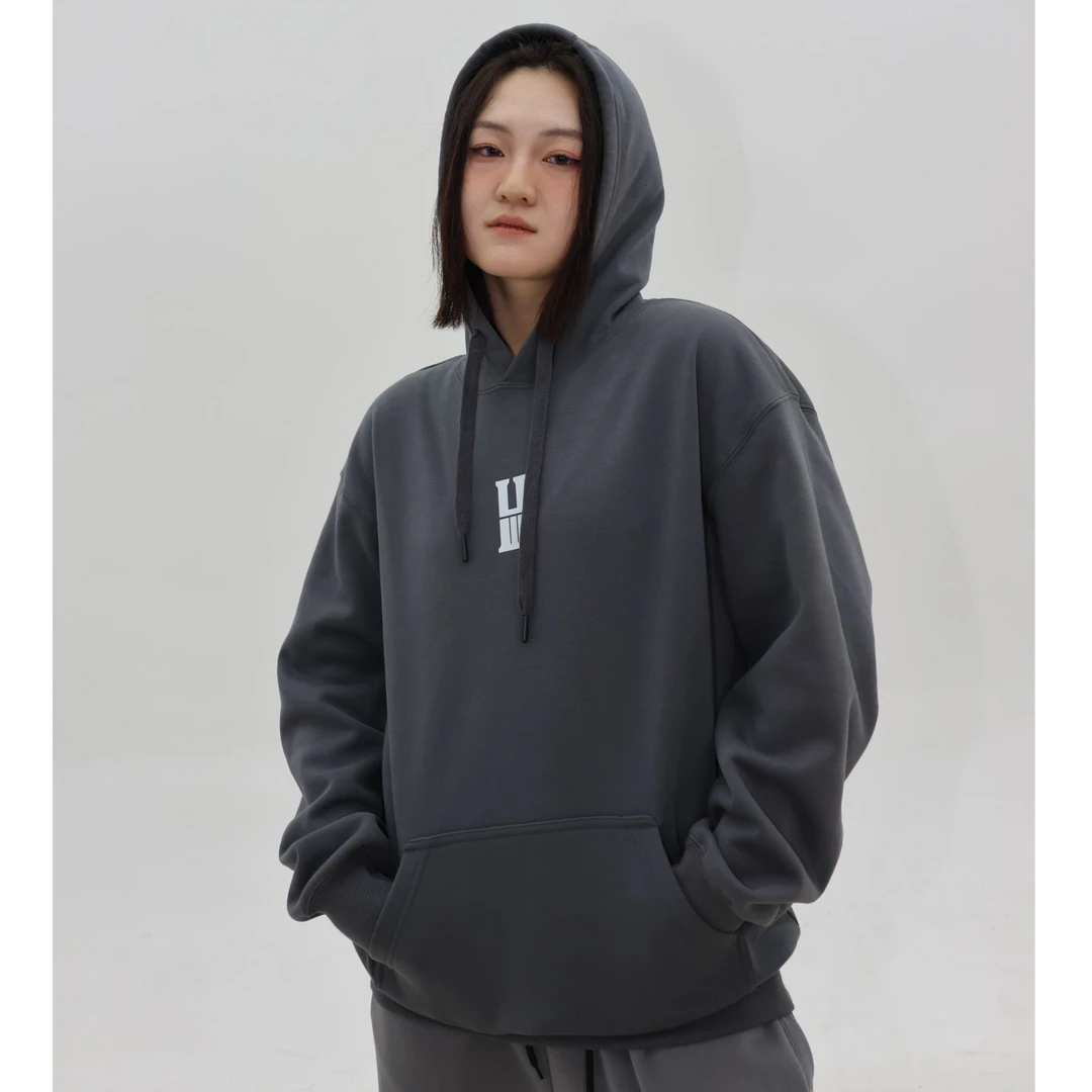套头运动卫衣都市风女士宽松卫衣带帽百搭外套女装HYE舞蹈（孤品）