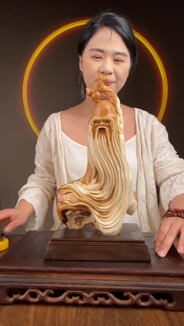 柏木（崖柏）手工摆件,先抢先得! 编号:92