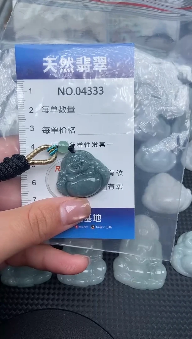 颈饰未镶嵌翡翠纯天然A货翡翠4333