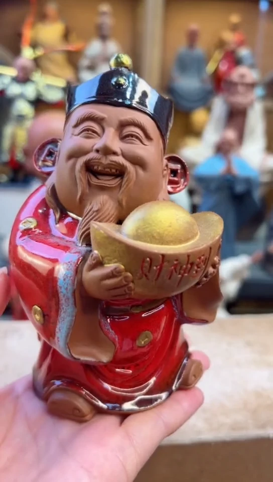 紫砂茶宠器闵茶宠摆件