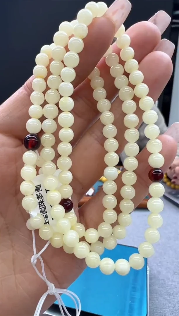 【闪购商品】琥珀颈饰未镶嵌257秒拍号