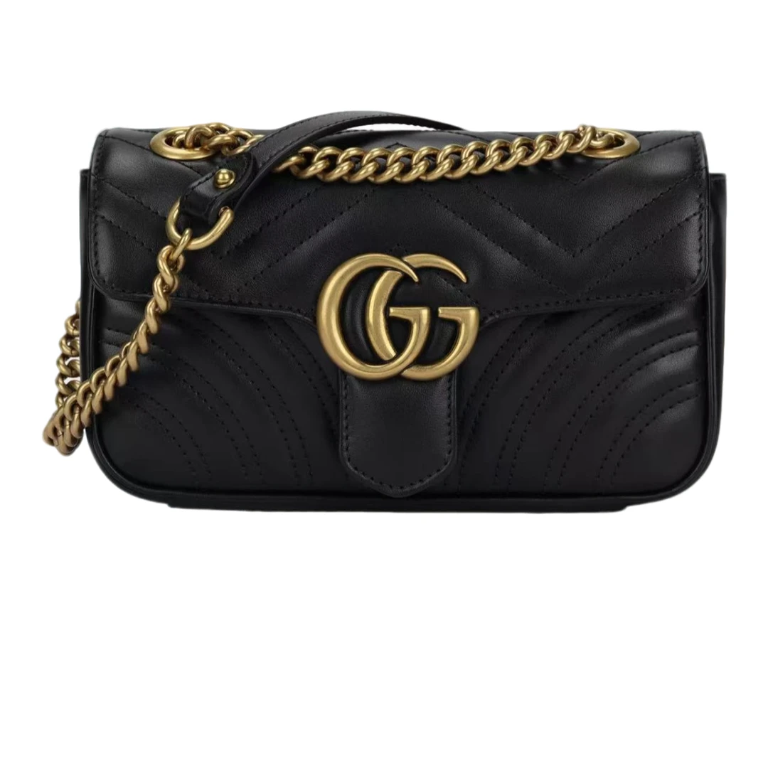 95新 GUCCI/古驰  安洁利严选链条包/0015435