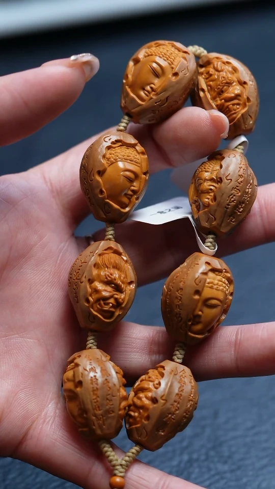 【闪购商品】橄榄核吊坠苏工橄榄核