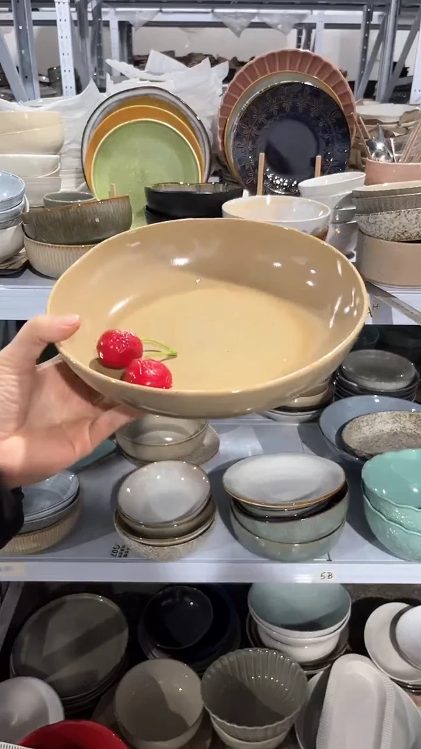 【闪购商品】瓷片外贸尾货瑕疵满20包邮X QM深盘