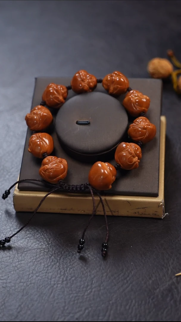 手串/手链橄榄核八万核雕文玩作品