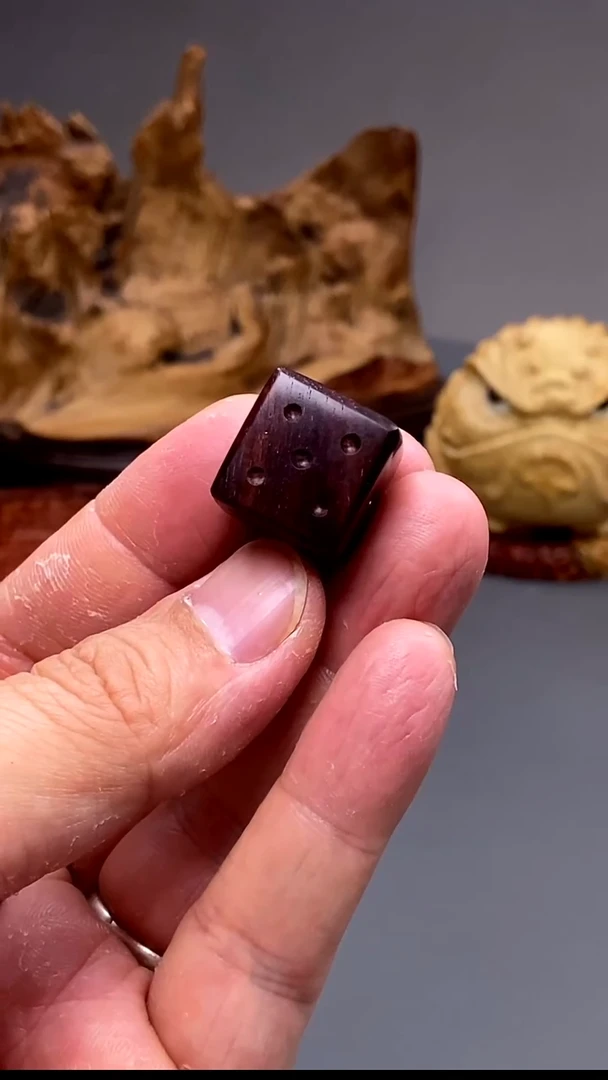 黄花梨/降香黄檀海南黄花梨 骰子