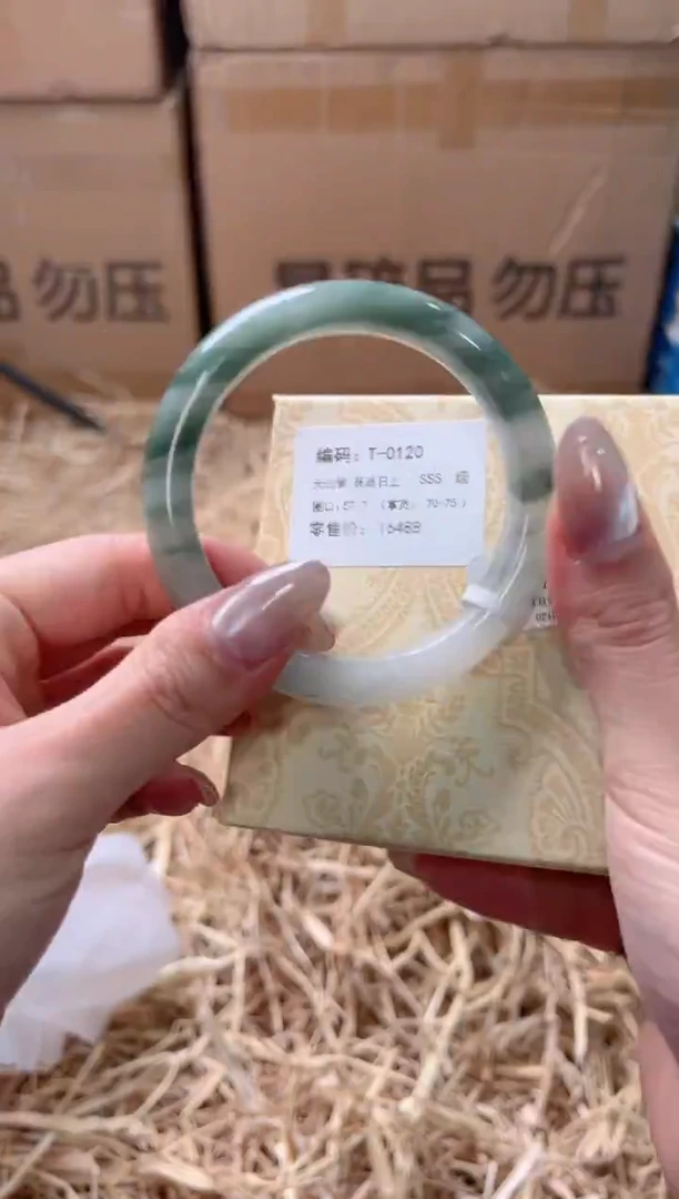 未镶嵌手镯石英质玉T-0120
