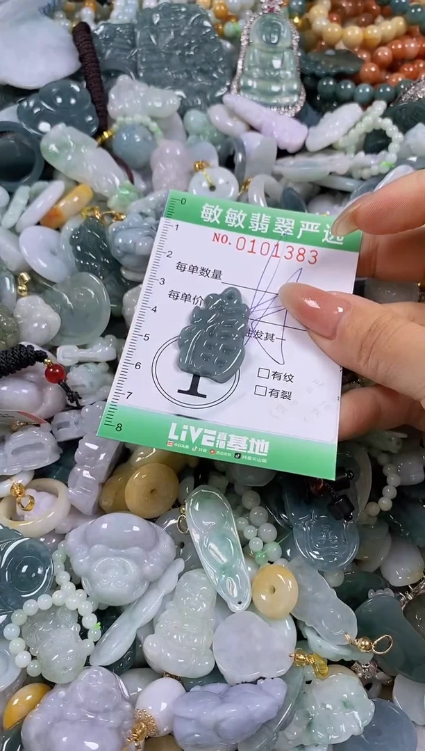【闪购商品】翡翠颈饰未镶嵌闪购链接0101383
