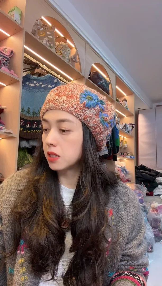 羊毛汉**?百羊毛贝雷帽B863