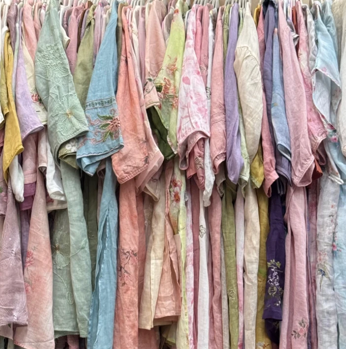 301-399苎麻女装 数字组合链接 图片仅供参考 百分百苎麻国风上衣